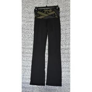 Lululemon Groove Pant Tall Black Flare Yoga Pants 35" Inseam Size 4